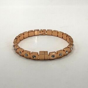 Premier‎ Designs Rose Gold Tone Magnetic Bracelet – Designer Statement Jewelry